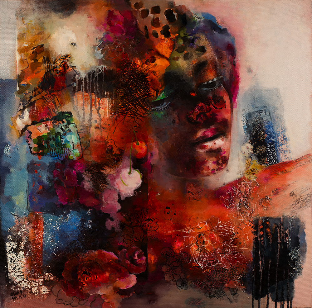 Tahereh Vahedian, 2014, Mixed Media, 70 x 70 cm
