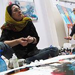2013. Tahereh Vahedian, Artists’ Workshop at Soltanali Mashhadi Gallery - Photo 2