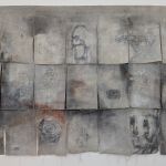 2023. Sacred Geometry, Acrylic on Fabric, 140 x 95 cm