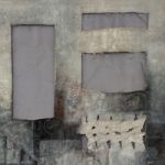 2023. A Waiting Birth, Acrylic on Fabric, 85 x 135 cm